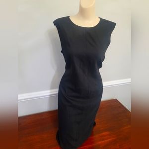 Talbot black Italian fabric dress